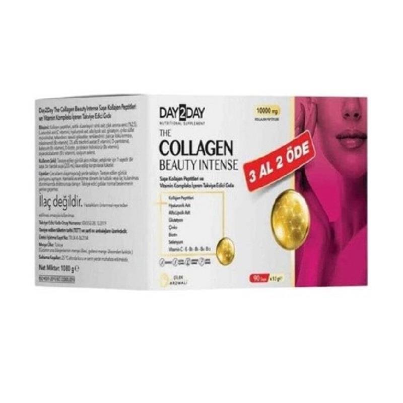 Day2Day Day2Day The Collegen Beauty Çilek Aromalı 10000 mg 30 Saşe - 3 Al 2 Öde