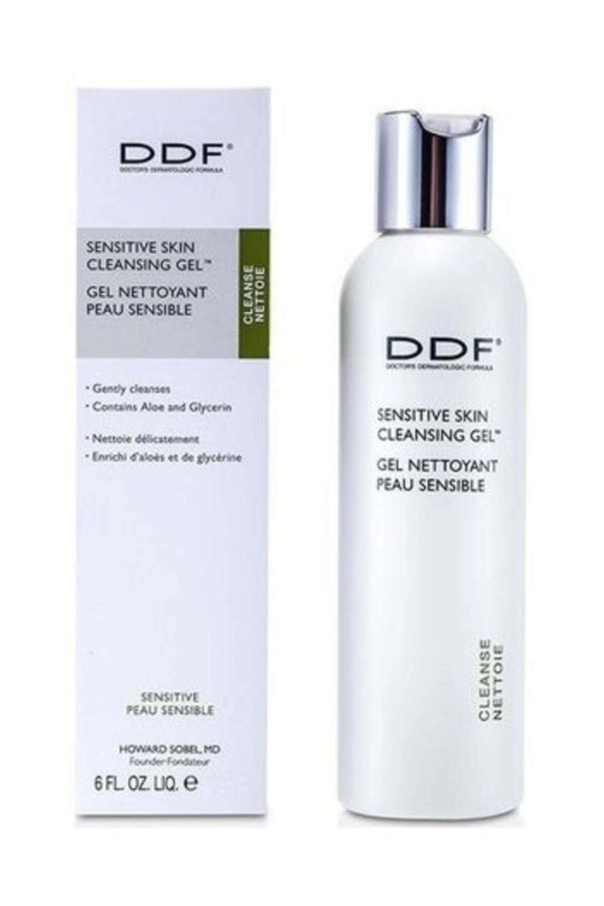 DDF DDF Sensitive Skin Cleansing Gel 175 ml - Hassas Yağlıya Eğilimli Ciltler İçin İritasyonu Azaltıcı Yıkama Jeli