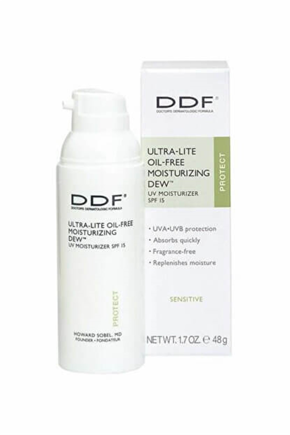 DDF DDF Ultra Lite Oil Free Moisturizing Dew SPF15 48 gr - Güneş Korumalı Nemlendirici