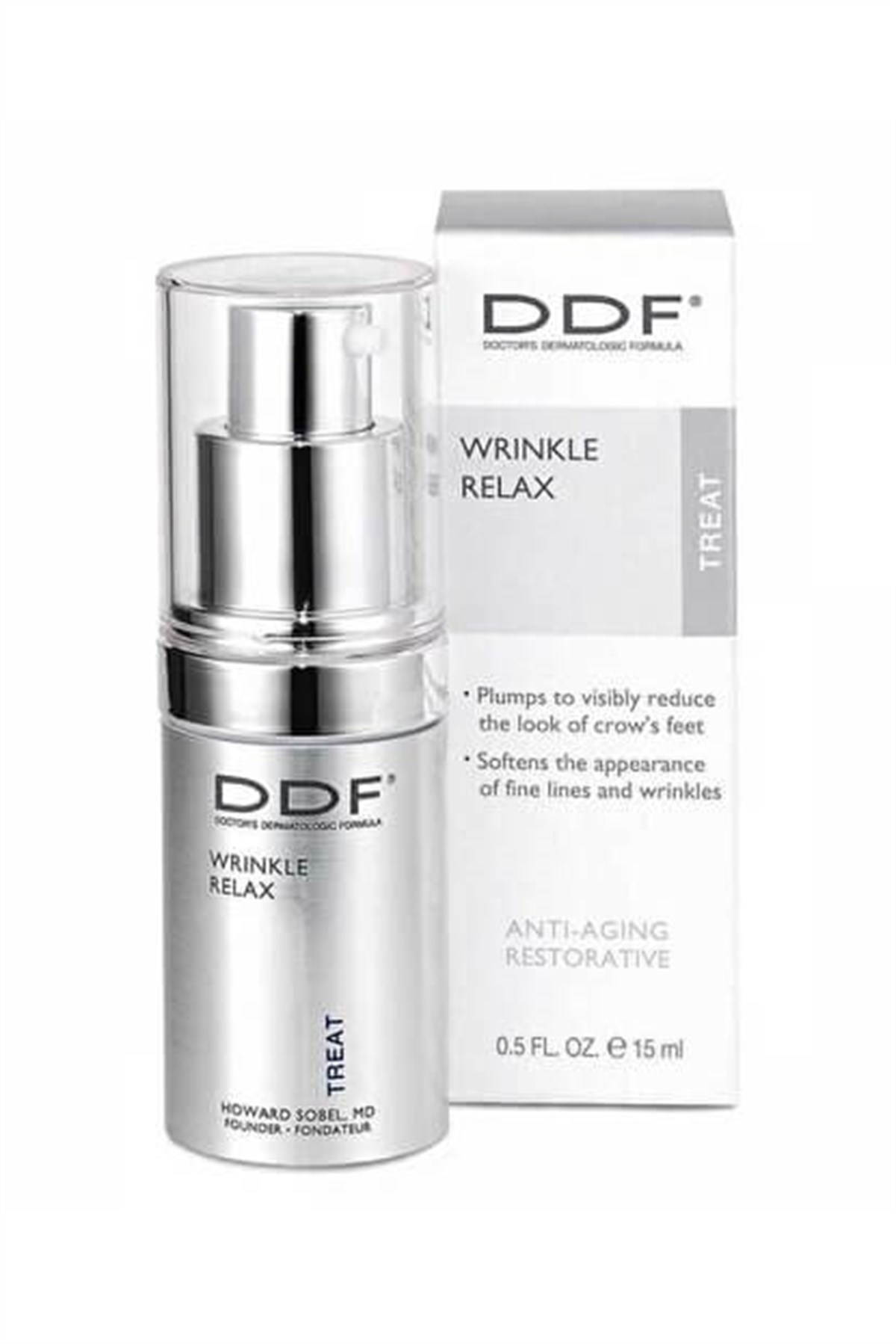 DDF DDF Wrinkle Relax Treat 15 ml - Yaşlanma Karşıtı Göz Bakım Serumu
