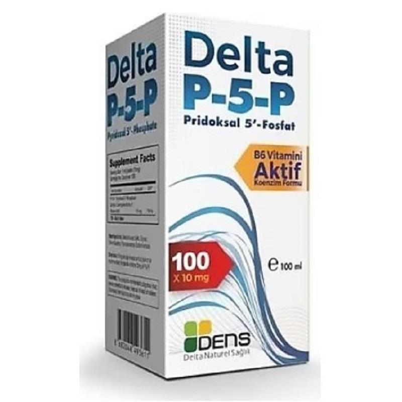 Delta Delta P5P Pridoksal 5 Fosfat 100 ml