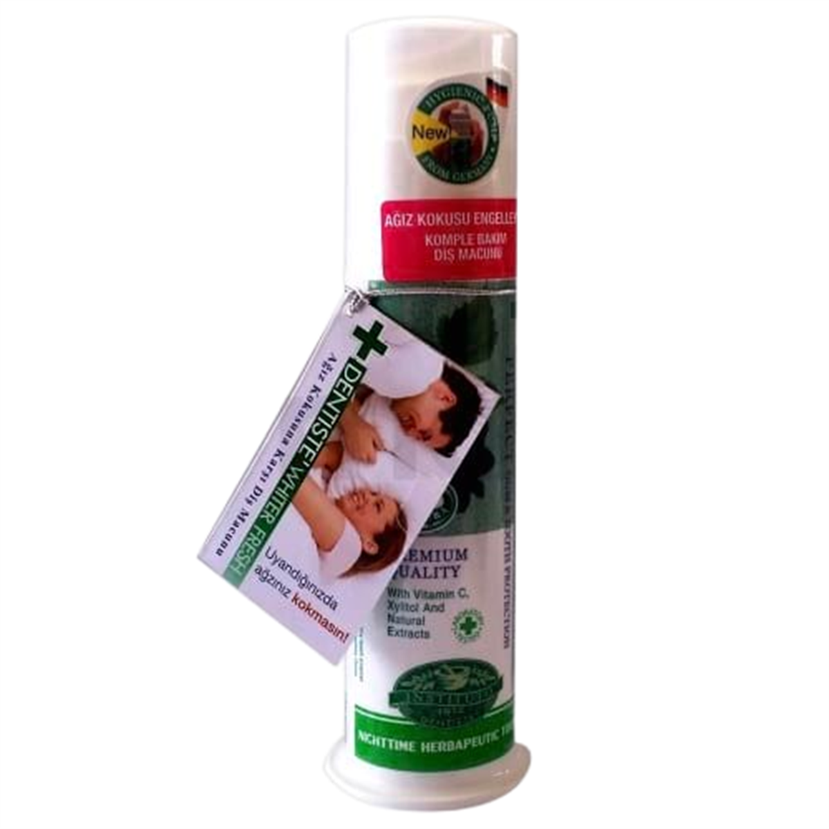 Dentiste Dentiste Plus White Ağız Kokusu Karşıtı Pompalı Diş Macunu 120 ml