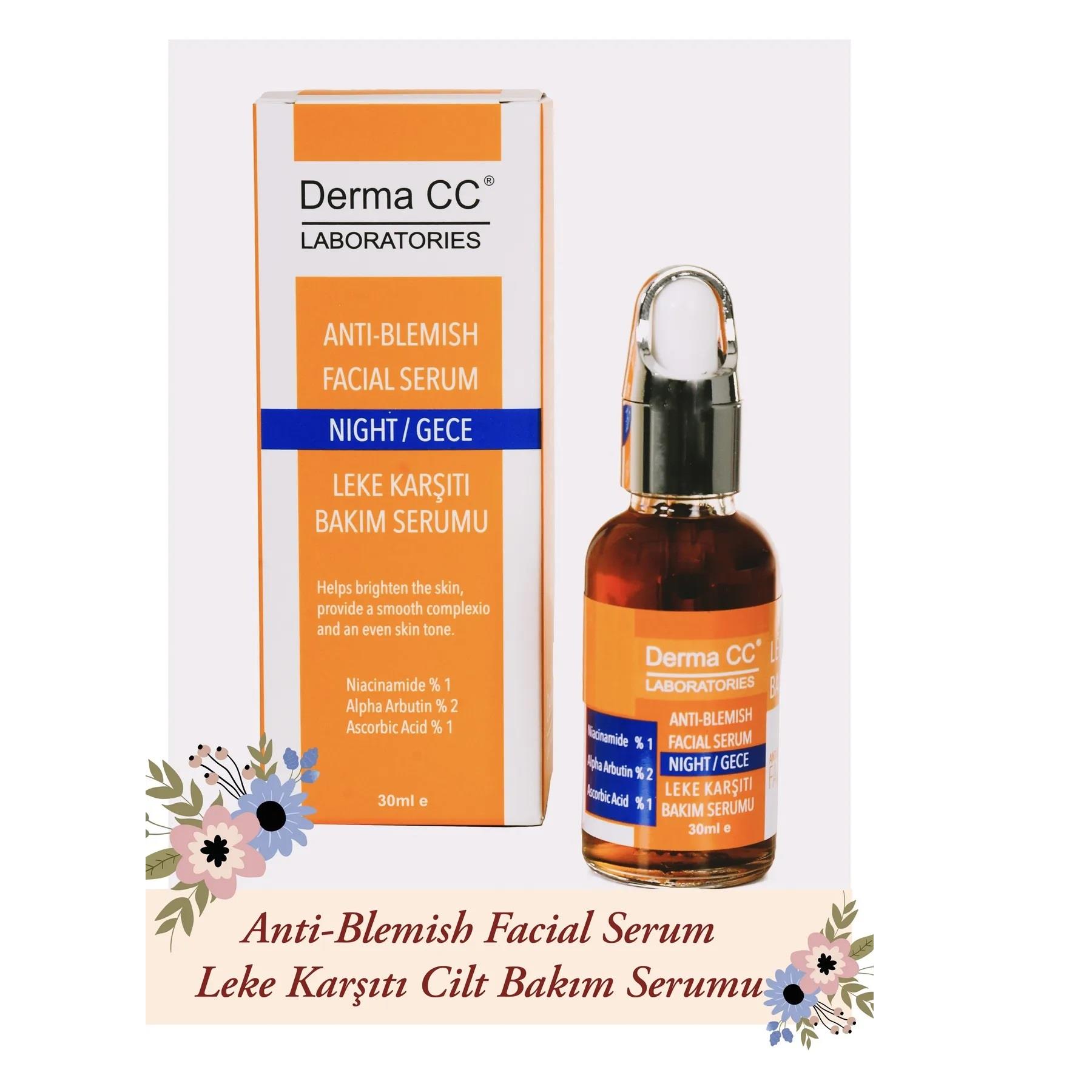 Derma CC Derma CC Laboratories Anti Blemish Serum Night Leke Karşıtı Gece Serumu 30 ml