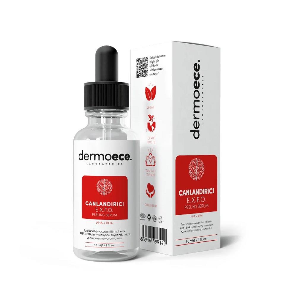 Dermoece Dermoece Canlandırıcı Cilt Tonu Eşitleyici Exfo Peeling Serum 30 ml