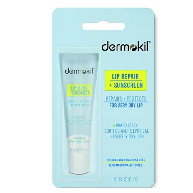 Dermokil Dermokil Repair & Sunscreen Lip Balm 15 ml