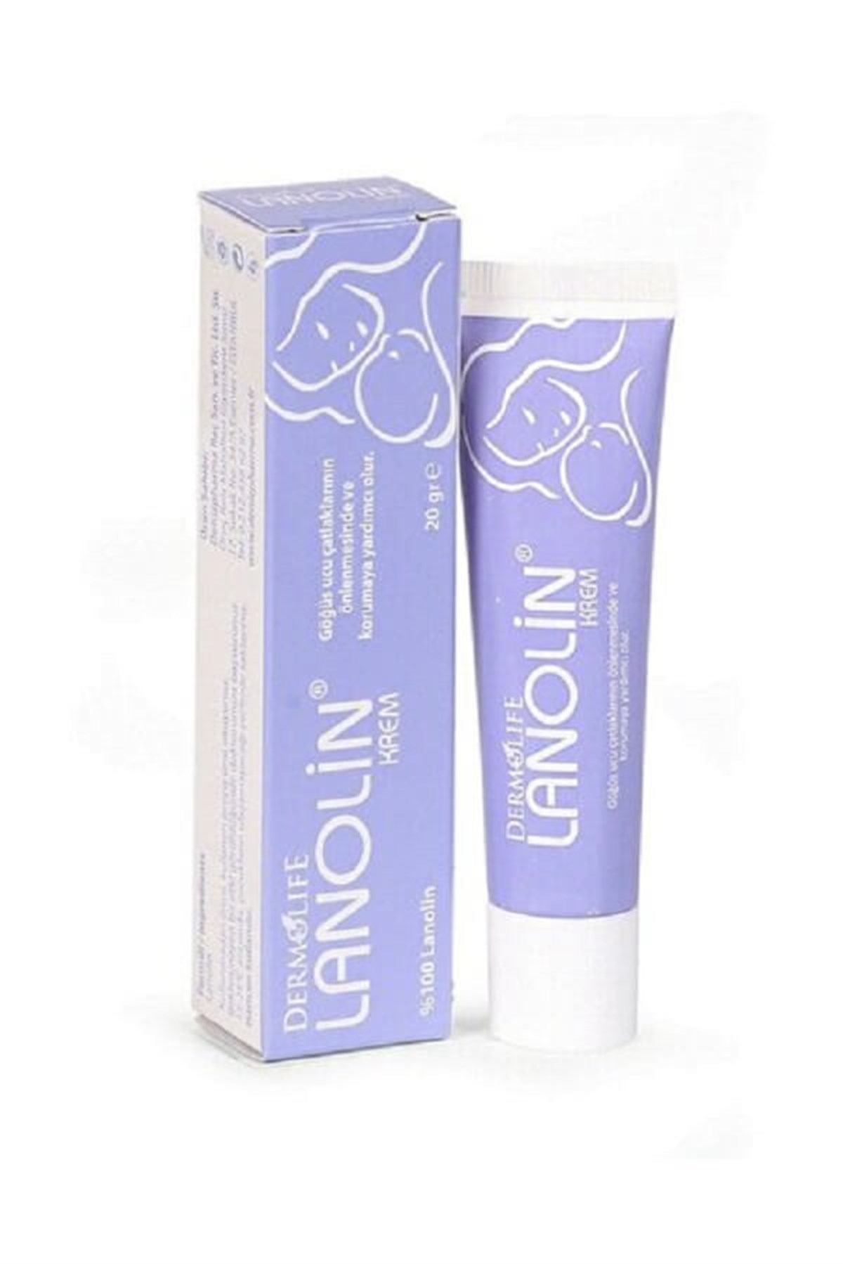 Dermolife Dermolife Lanolin Fort Krem 20 gr