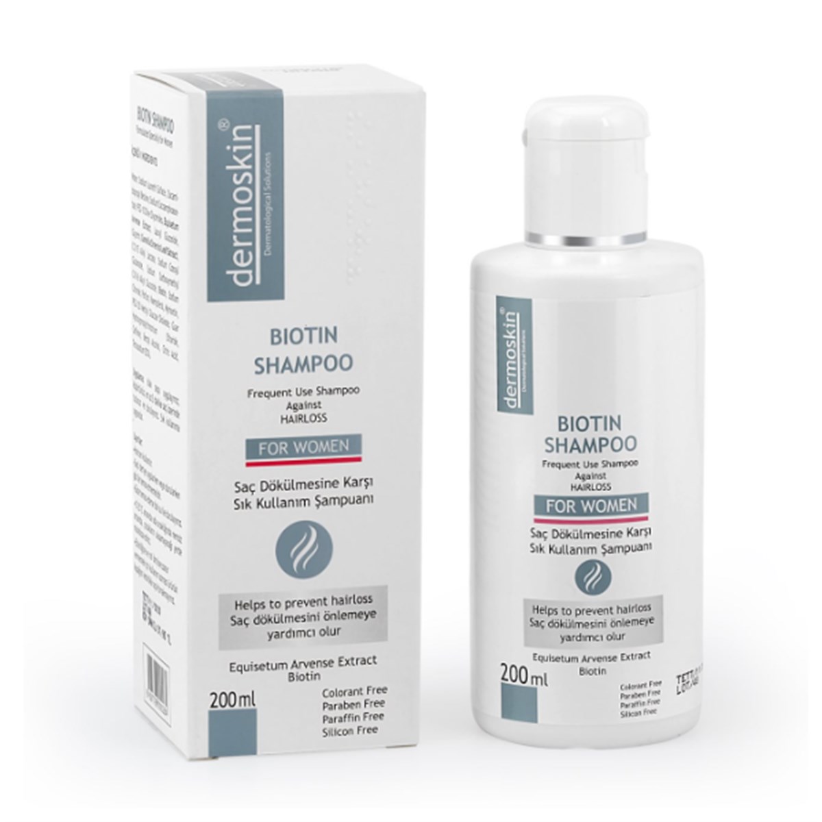 Dermoskin Biotin Kadın Şampuan 200 ml