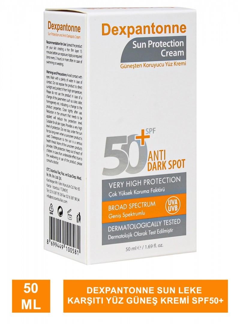 Dexpantonne Dexpantonne Sun Protection Cream Güneşten Koruyucu Yüz Kremi SPF50+ 50 ml