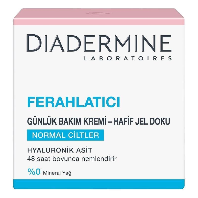 Diadermine Diadermine Ferahlatıcı Günlük Bakım Kremi Hafif Jel Doku 50 ml