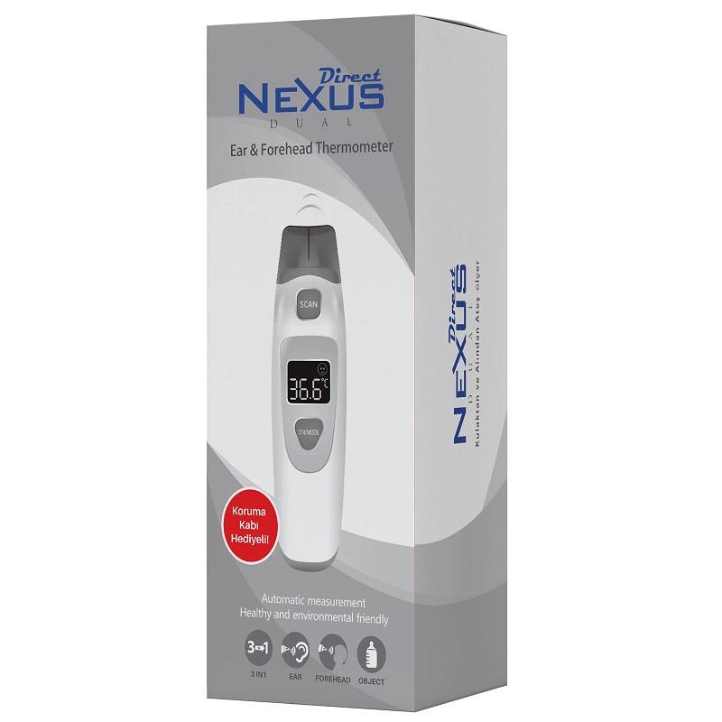 Direct Nexus Direct Nexus Dual Kulaktan ve Alından Ateş Ölçer