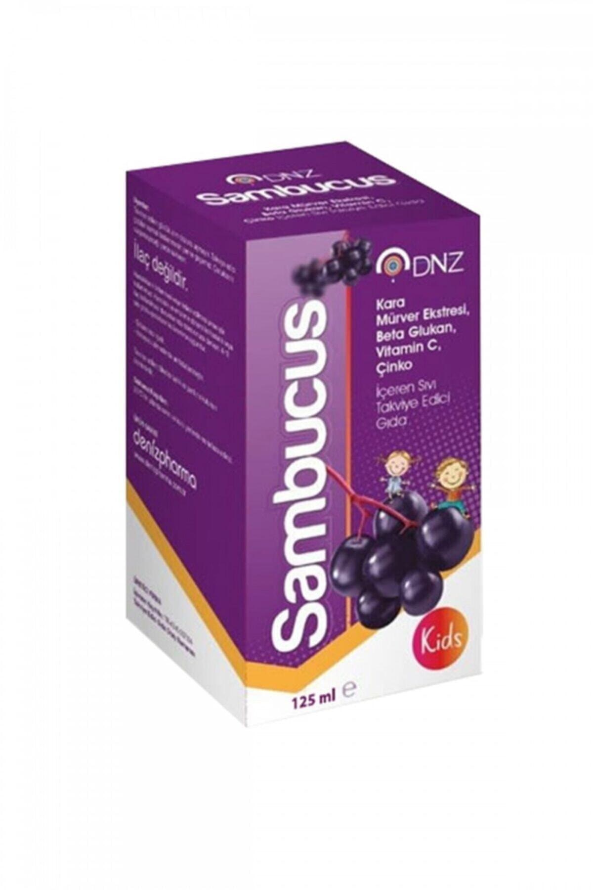 DNZ Dnz Sambucus Kara Mürver Şurup 125 ml