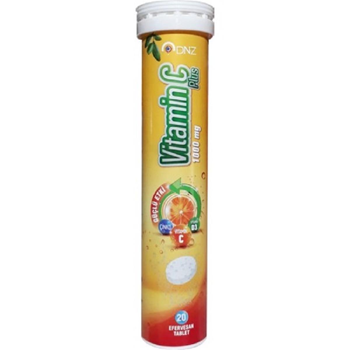DNZ DNZ Vitamin C Plus 1000 mg 20 Efervesan Tablet