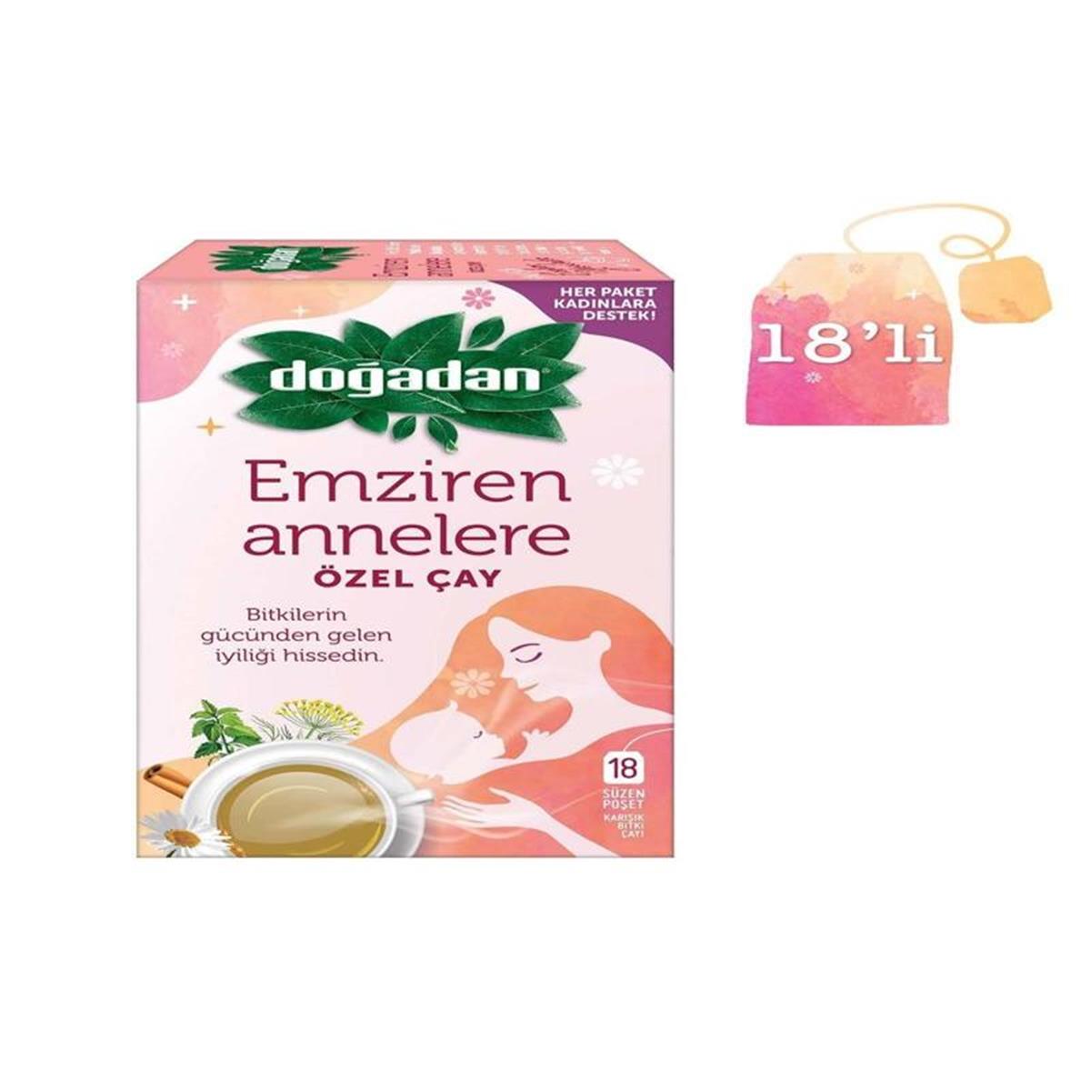 Doğadan Doğadan Emziren Annelere Özel Çay 18'li