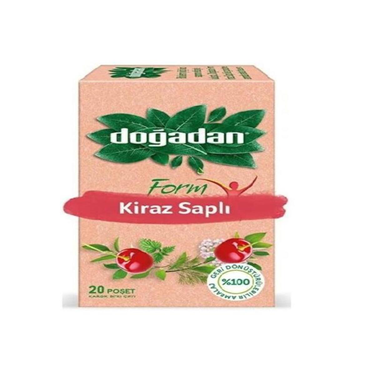 Doğadan Doğadan Form Bitki Çayı Kiraz Saplı 20'li