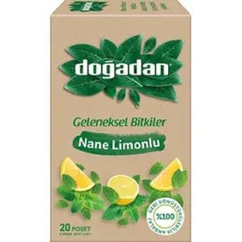 Doğadan Doğadan Nane Limonlu Çay 20'li
