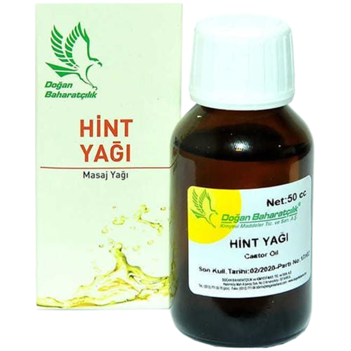 Doğan Baharatçılık Doğan Baharatçılık Hint Yağı 50 cc