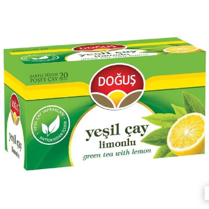 Doğuş Doğuş Limonlu Yeşil Çay 20'li