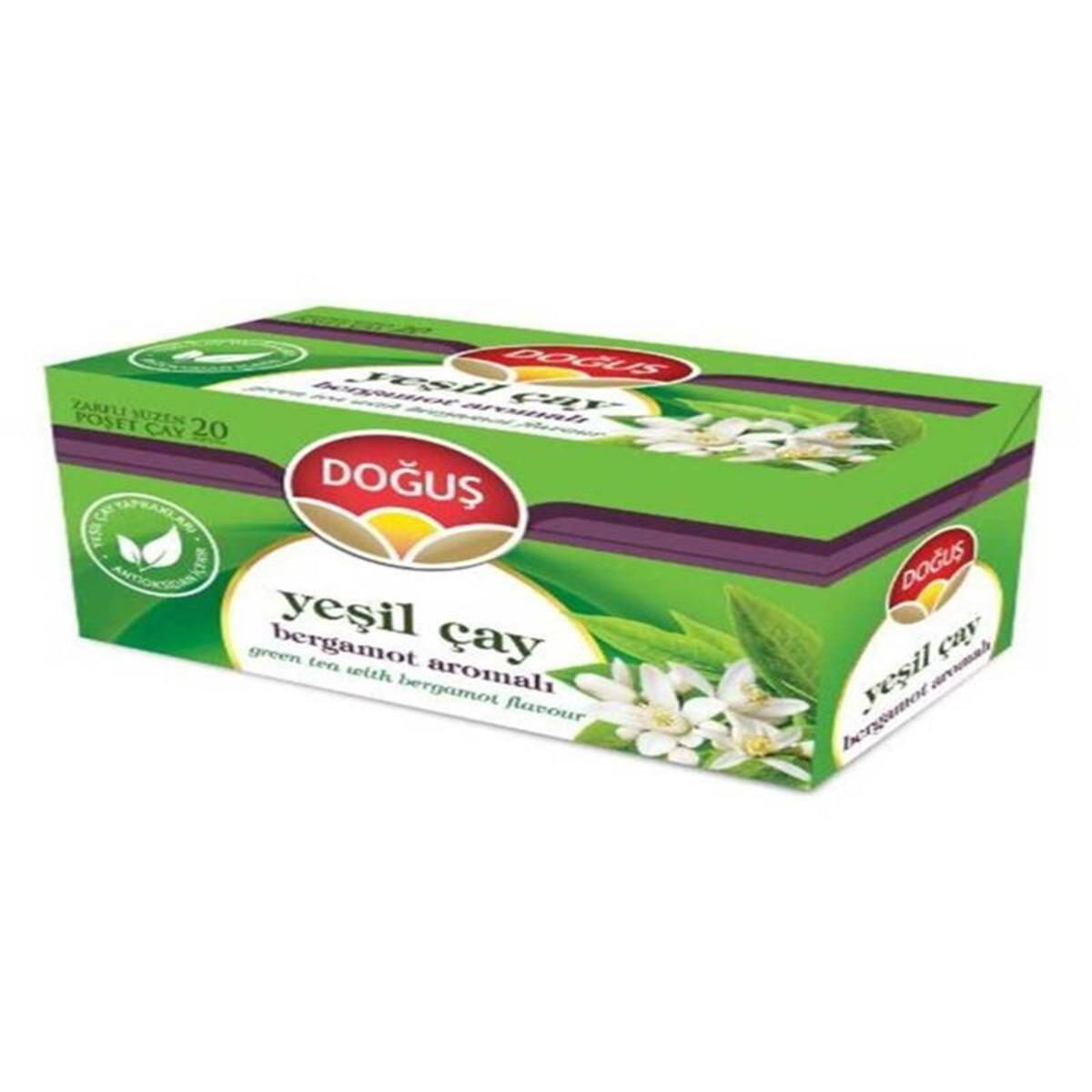 Doğuş Doğuş Yeşil Çay Bergamot Aromalı