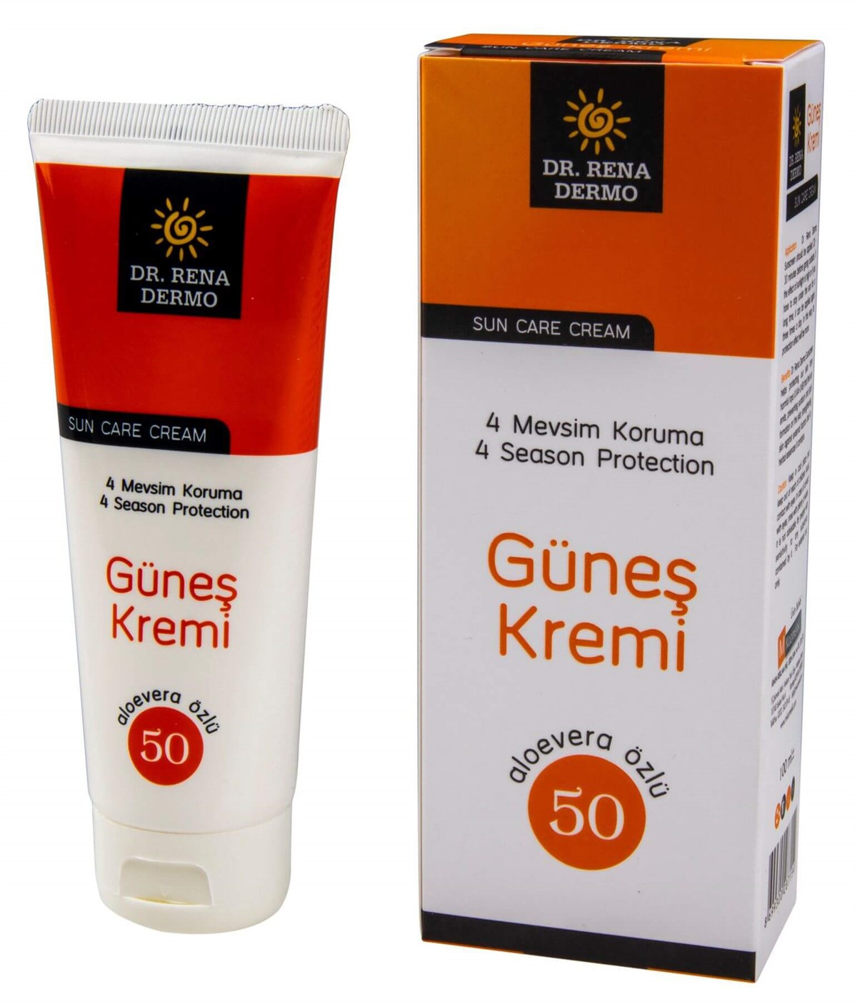 Dr. Rena Dr. Rena Dermo 50 Faktör Aloevera Özlü Güneş Kremi 100 ml