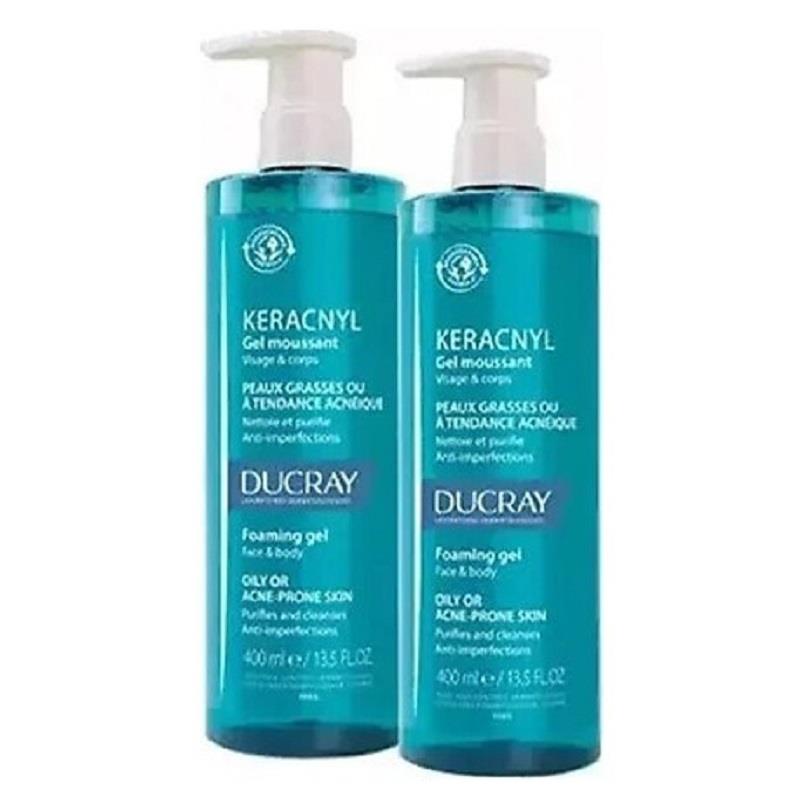 Ducray Ducray Keracnyl Yıkama Jeli 400 ml 2'li