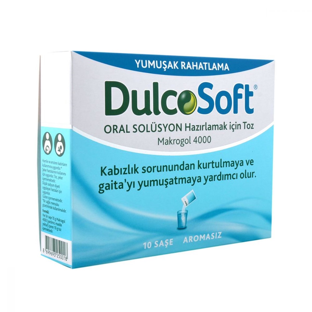 DULCOSOFT Dulcosoft Oral Solüsyon Hazırlamak İçin Aromasız Toz 10 Saşe