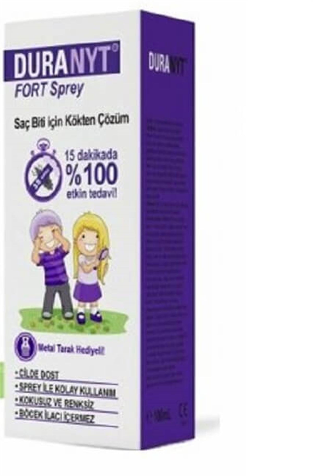 Dura Nyt Dura Nyt Fort Bit Spreyi 100 ml - Metal Taraklı