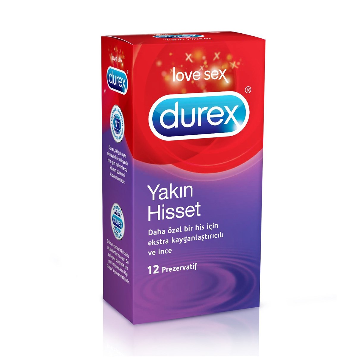 Durex Yakın Hisset 12'li Prezervatif