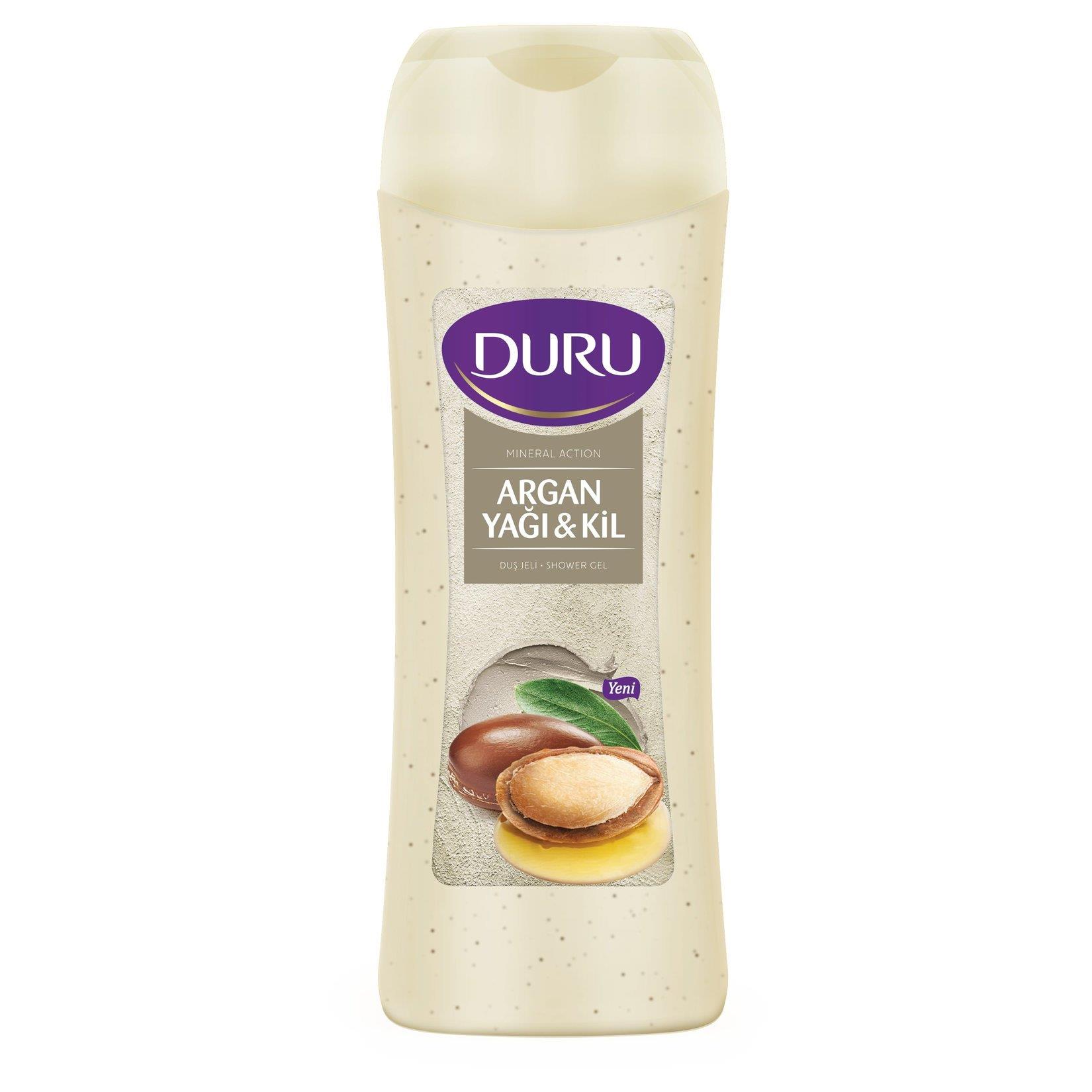 Duru Duru Duş Jeli Mineral Argan & Kil 450 ml