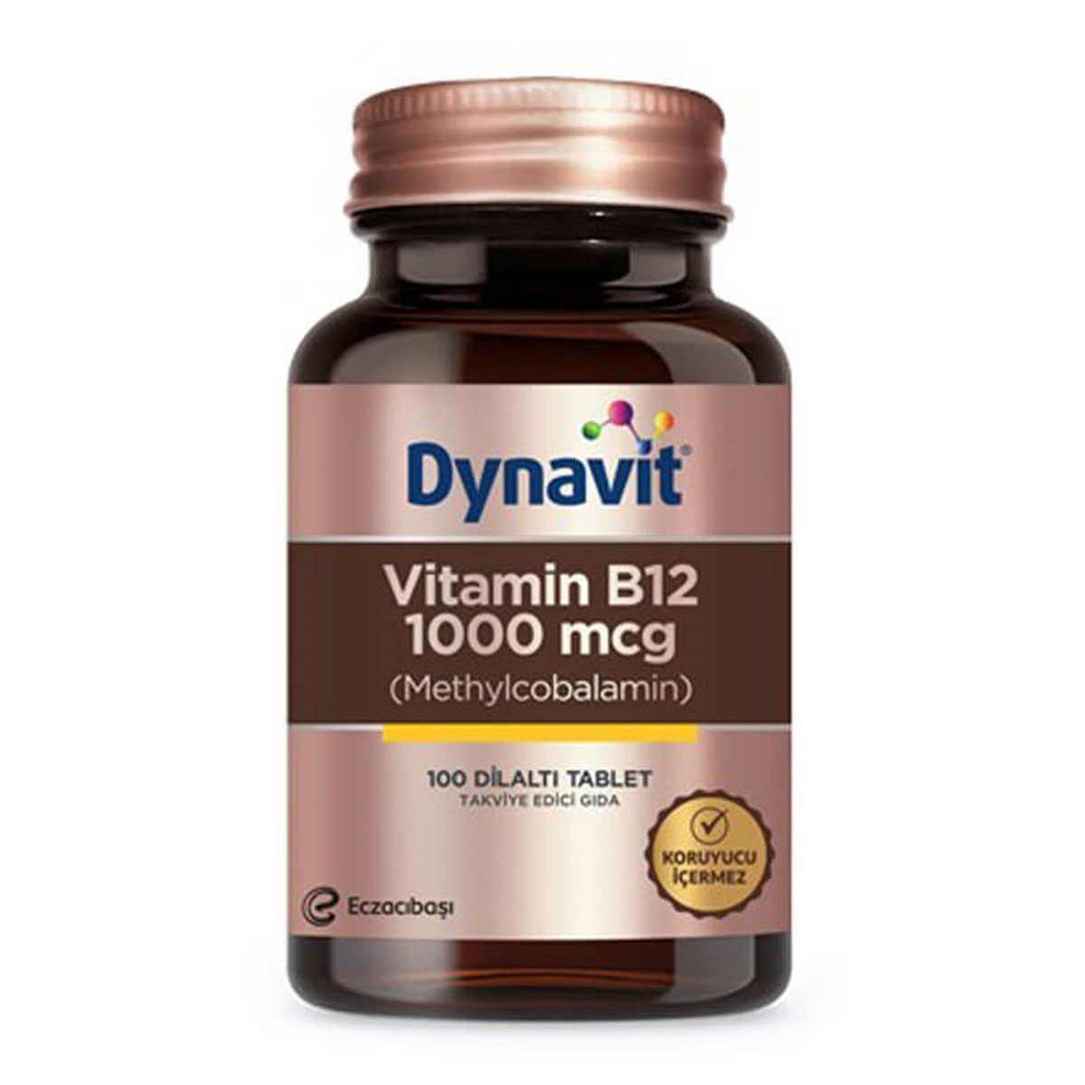Dynavit Dynavit Vitamin B12 1000mcg 100 Dilaltı Tableti