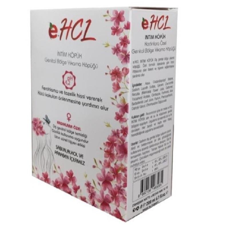 E. HCL E. HCL İntim Köpük Genital Bölge Yıkama Köpüğü 200 ml