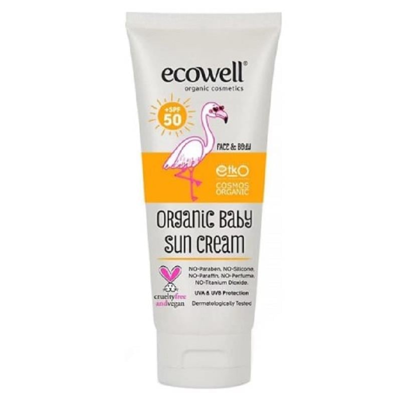 Ecowell Ecowell Organik Güneş Kremi SPF50 110 gr 10 Adet