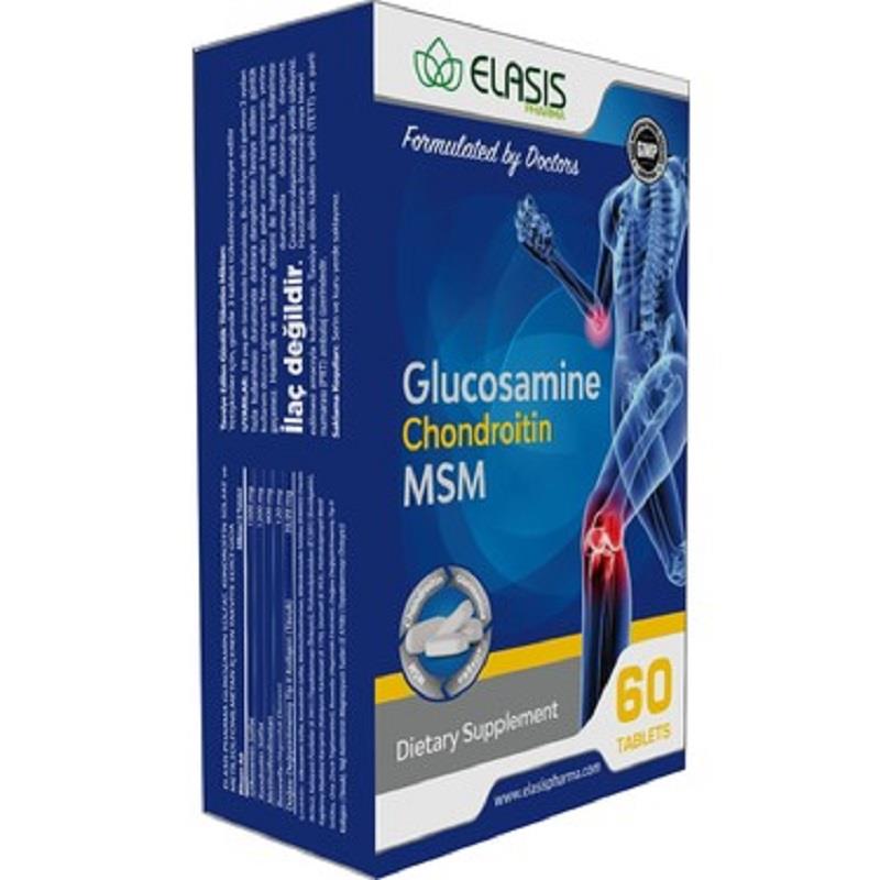 Elasis Elasis Glucosamin Chondrotin MSM 60 Tablet