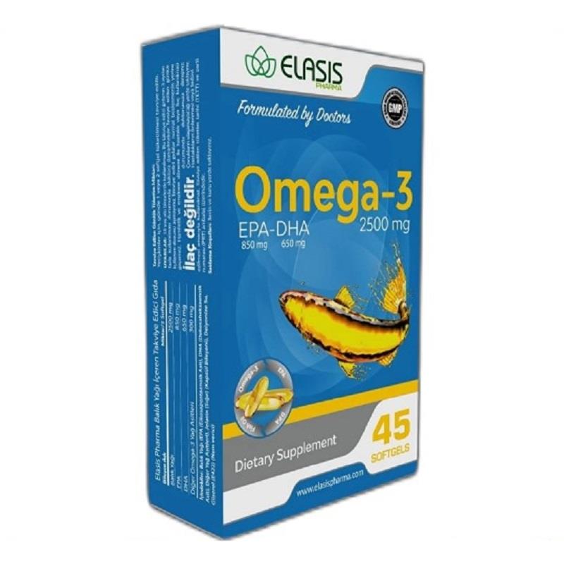 Elasis Elasis Omega-3 2500 mg 45 Softjel