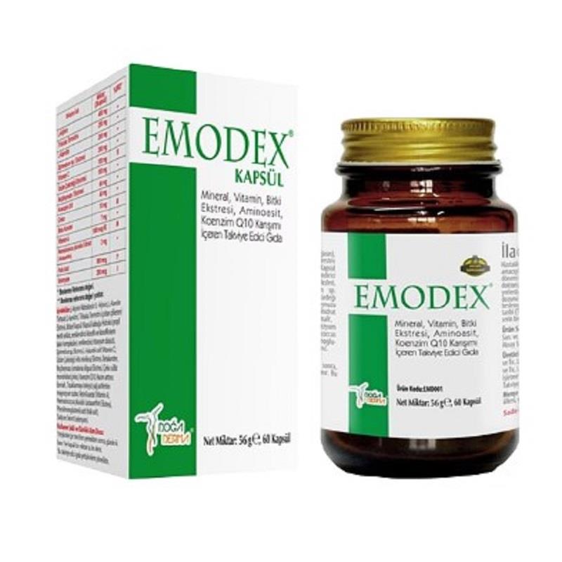 Emodex Emodex Takviye Edici Gıda 60 Kapsül