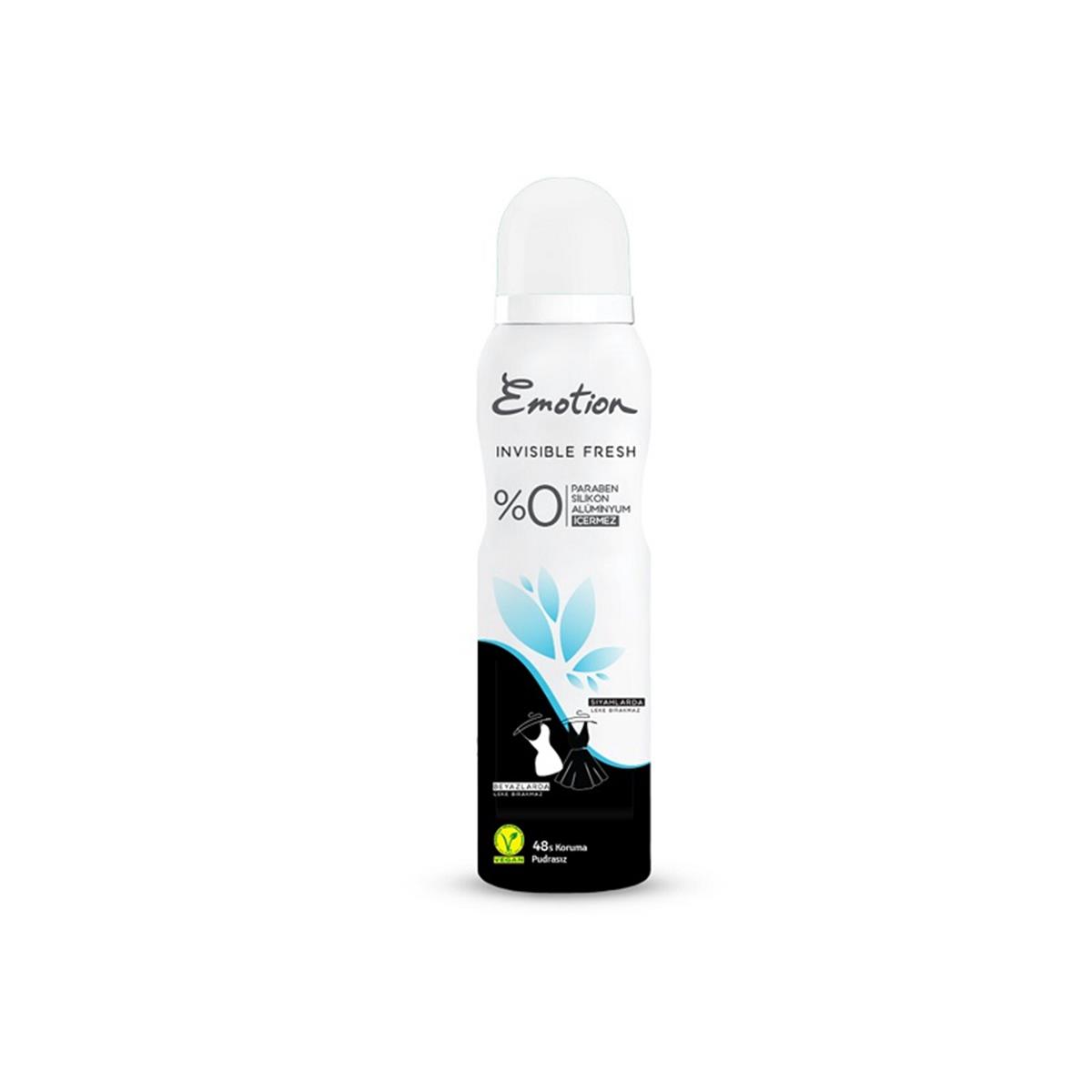 EMOTİON Emotion Deodorant Invisible Fresh 150 ml
