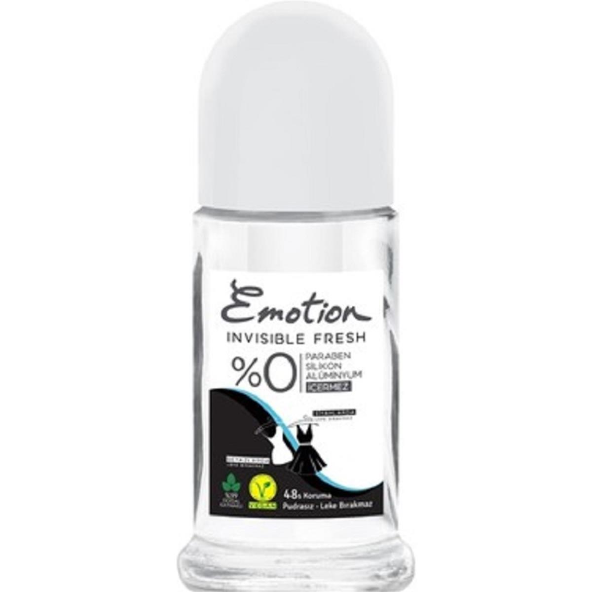 EMOTİON Emotion Roll On İnvısıble Fresh Kadın Deodorant 50 ml