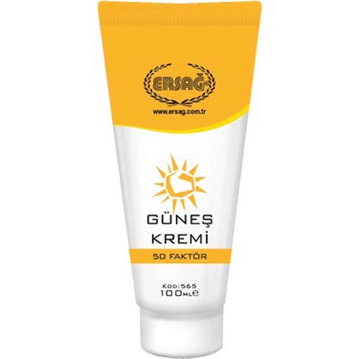 Ersağ Ersağ 50 Faktör Güneş Kremi 100 ml
