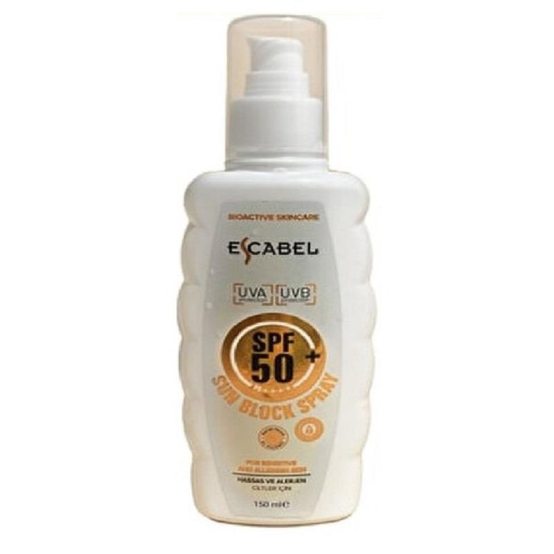 Escabel Escabel Sun Block Hassas ve Alerjen Ciltler İçin Güneş Kremi SPF50 150 ml