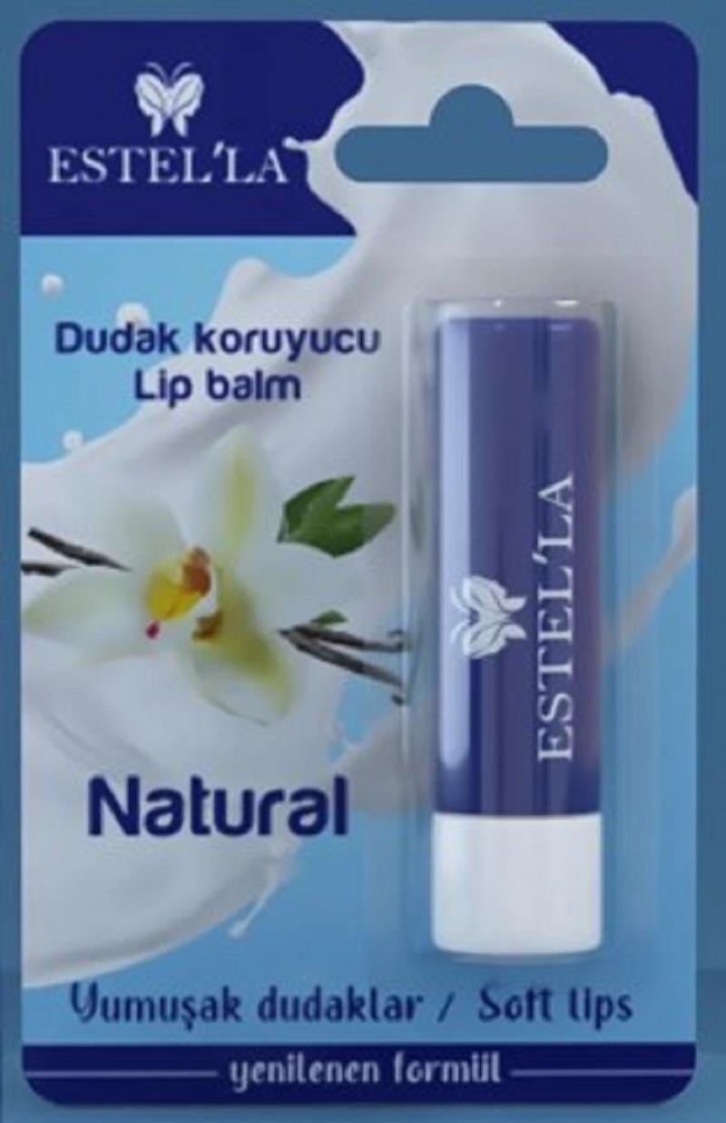 Estel'la Estel'la Yetişkin Naturel Dudak Koruyucu Lip Balm