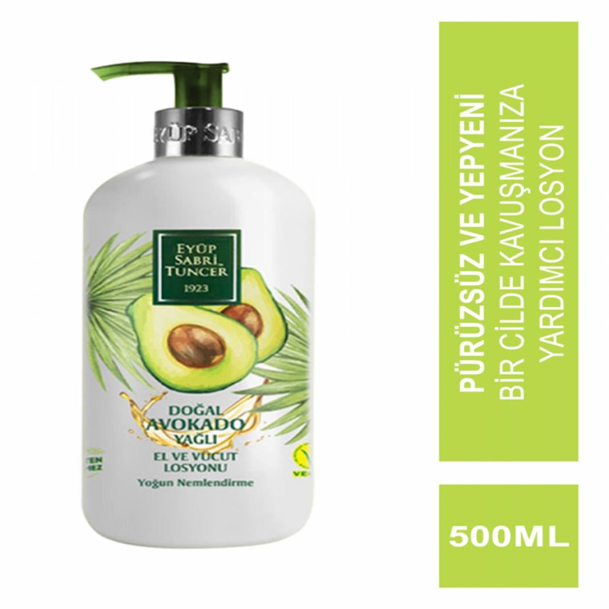 Eyüp Sabri Tuncer Eyüp Sabri Tuncer Doğal Avokado Yağlı El ve Vücut Losyonu 500 ml