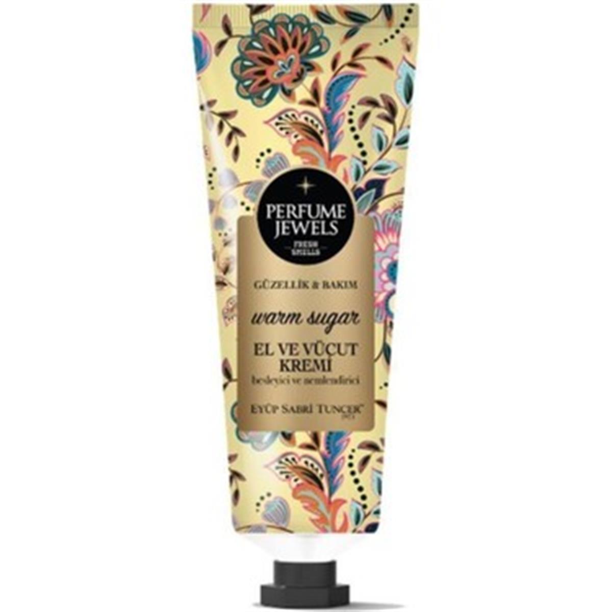 Eyüp Sabri Tuncer Eyüp Sabri Tuncer Perfume Jewels El ve Vücut Kremi 50 ml - Warm Sugar