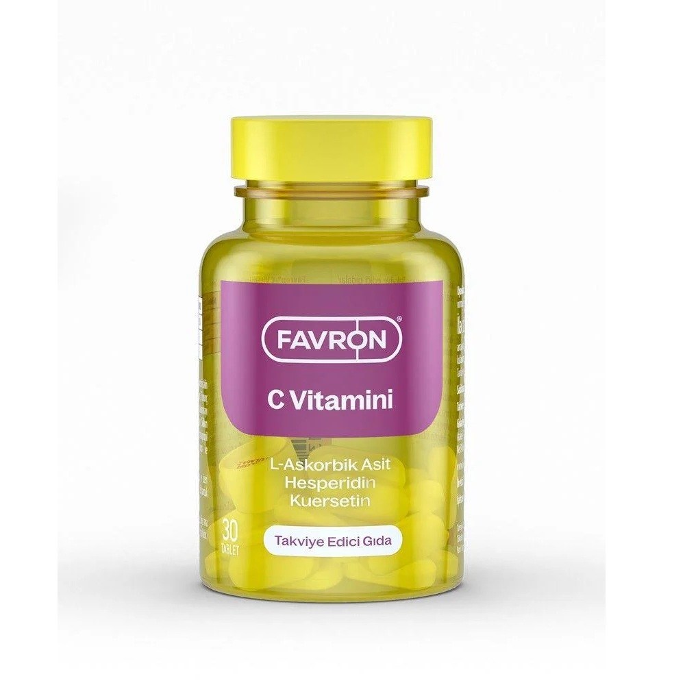 Favron Favron C Vitamini Takviye Edici Gıda 30 Tablet