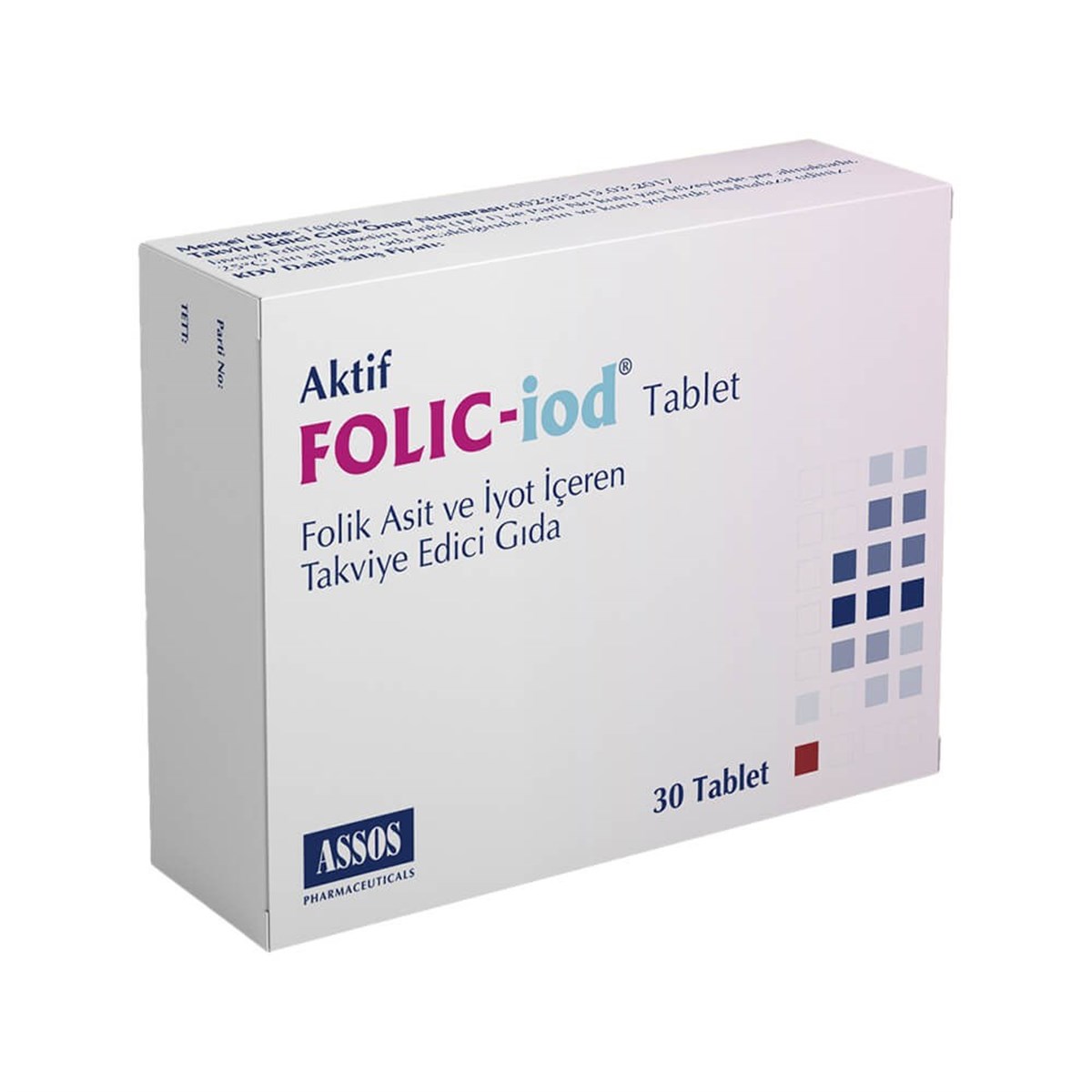 Folic Folic Iod 30 Tablet