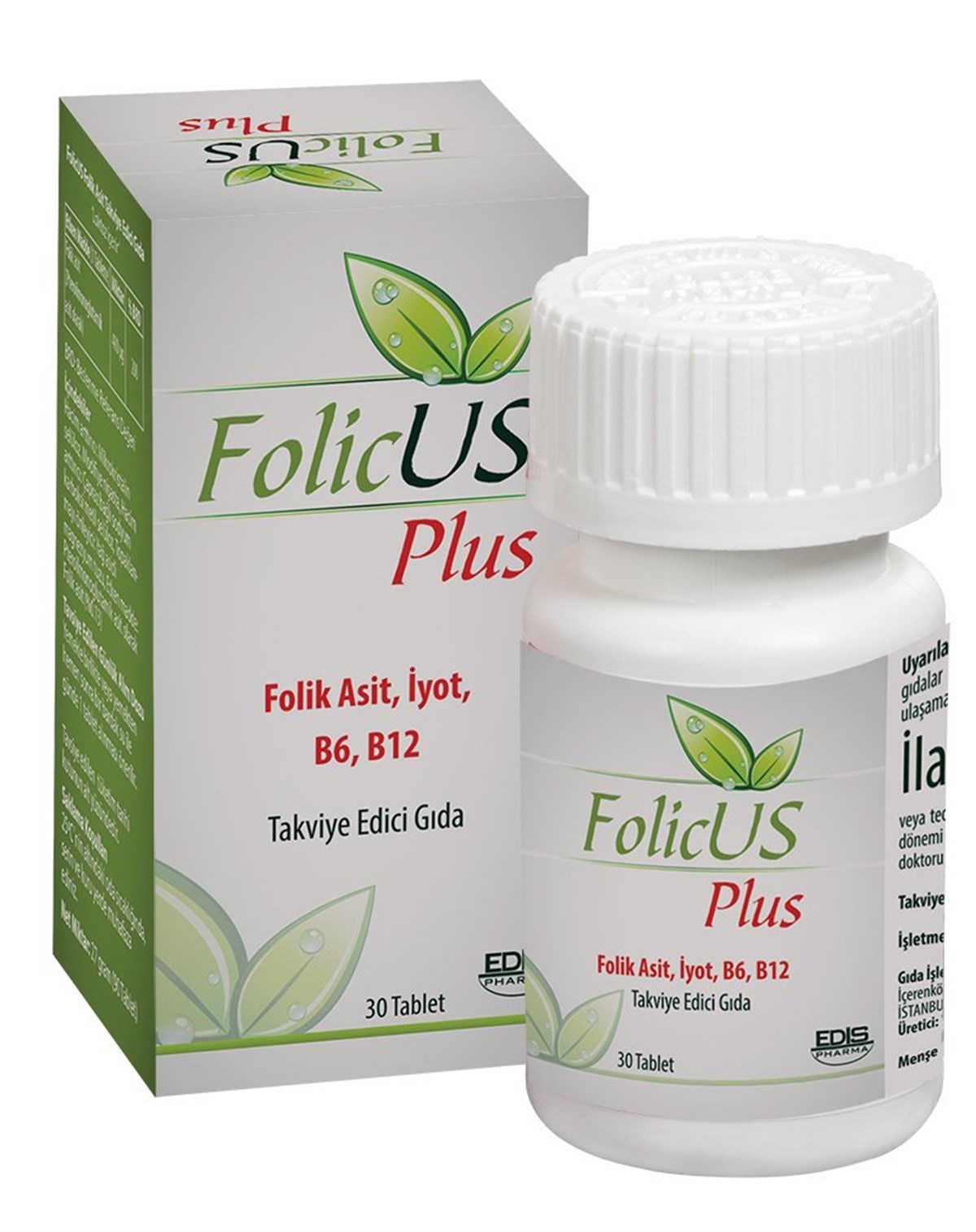Folicus Folicus Plus 30 Tablet