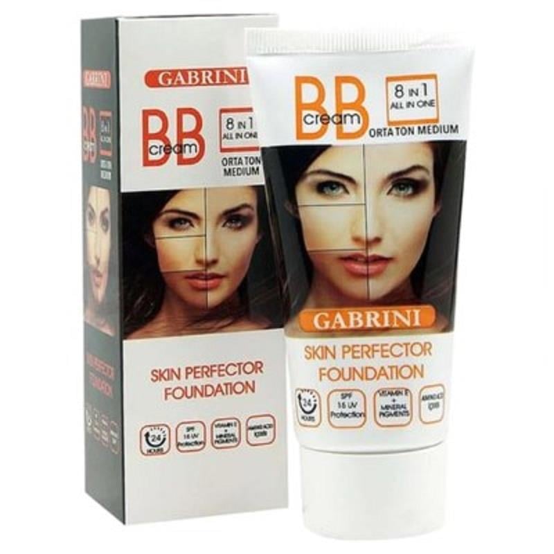 Gabrini Gabrini BB Cream Foundation Light (Orta Ton)
