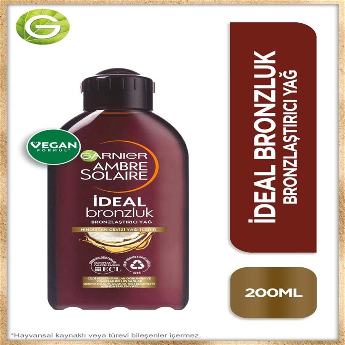 Garnier Garnier Ambre Solaire Bronzlaştırıcı Yağ 200 ml