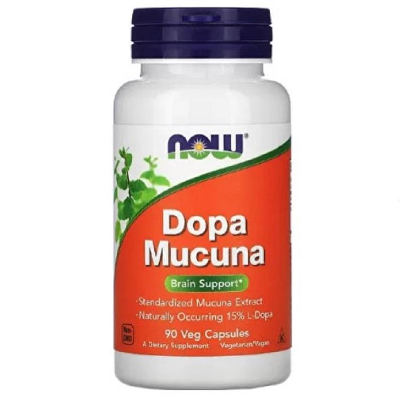 Genowomen Now Foods Dopa Mucuna 90 Veggie Capsul