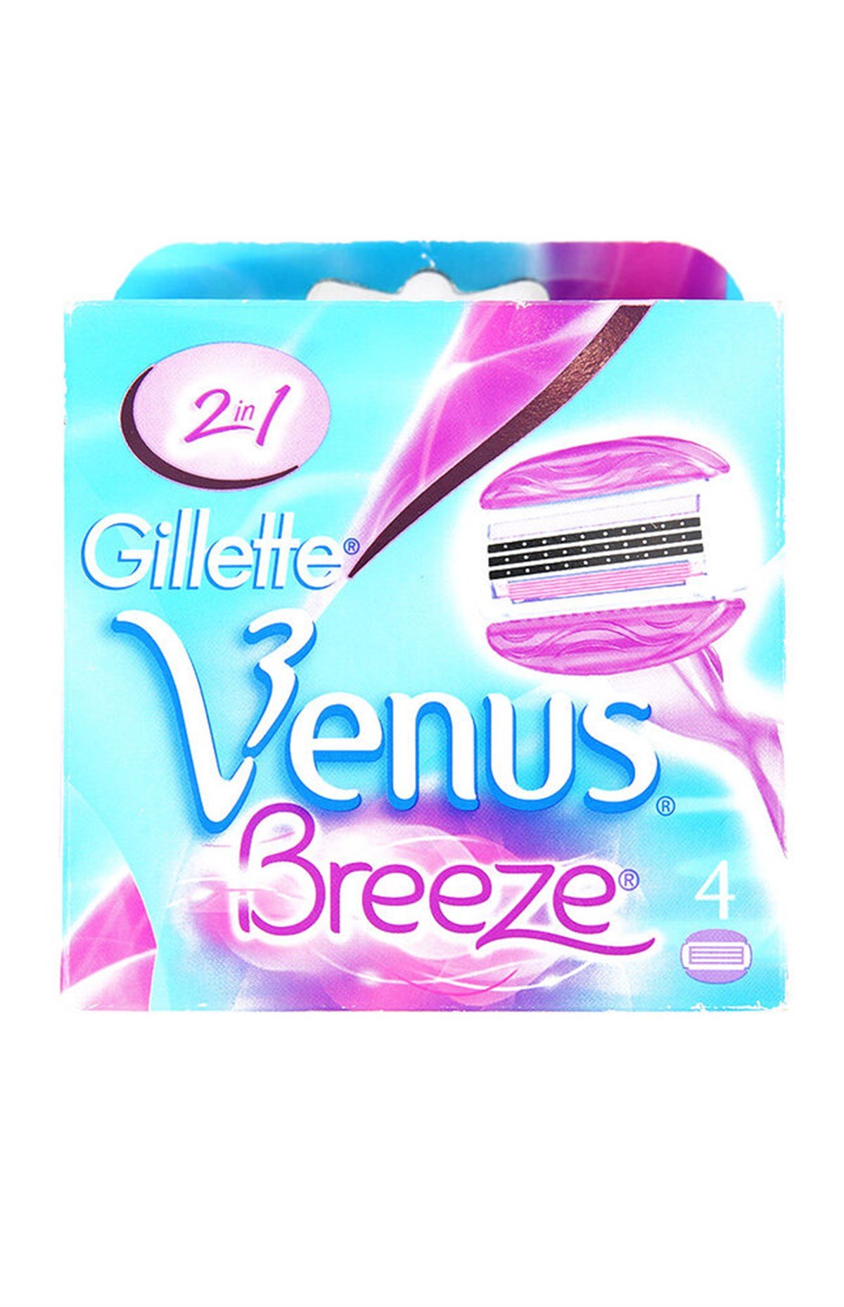 GILLETTE VENUS Breeze Yedek Kadın Tıraş Bıçağı 4'Lü