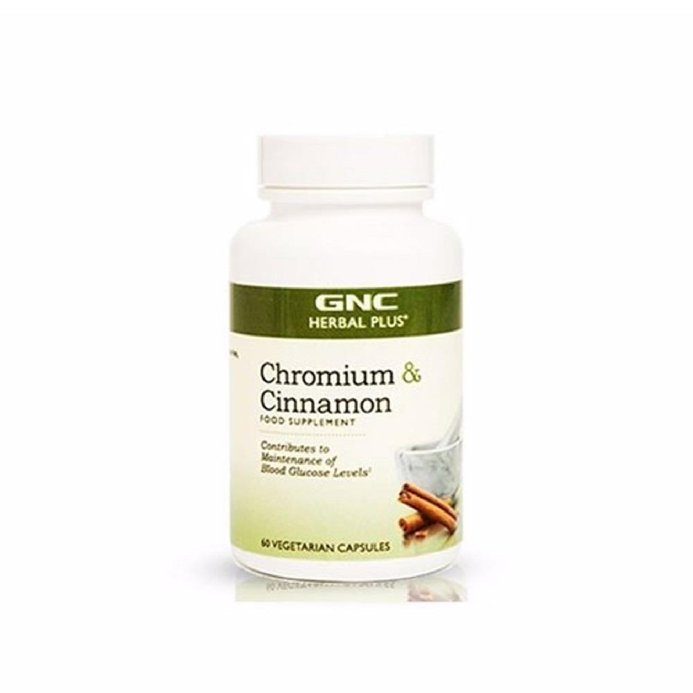 GNC GNC Chronium & Cinnamon 60 Kapsül