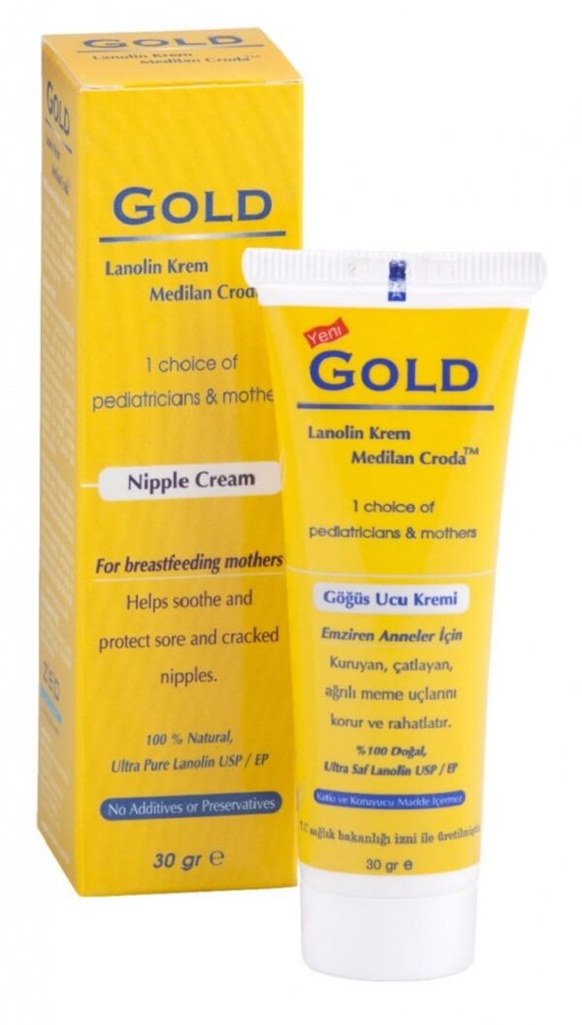 Gold Gold Lanolin Göğüs Ucu Kremi 30 gr